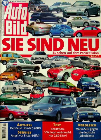 Deckblatt Auto Bild (40/1998)